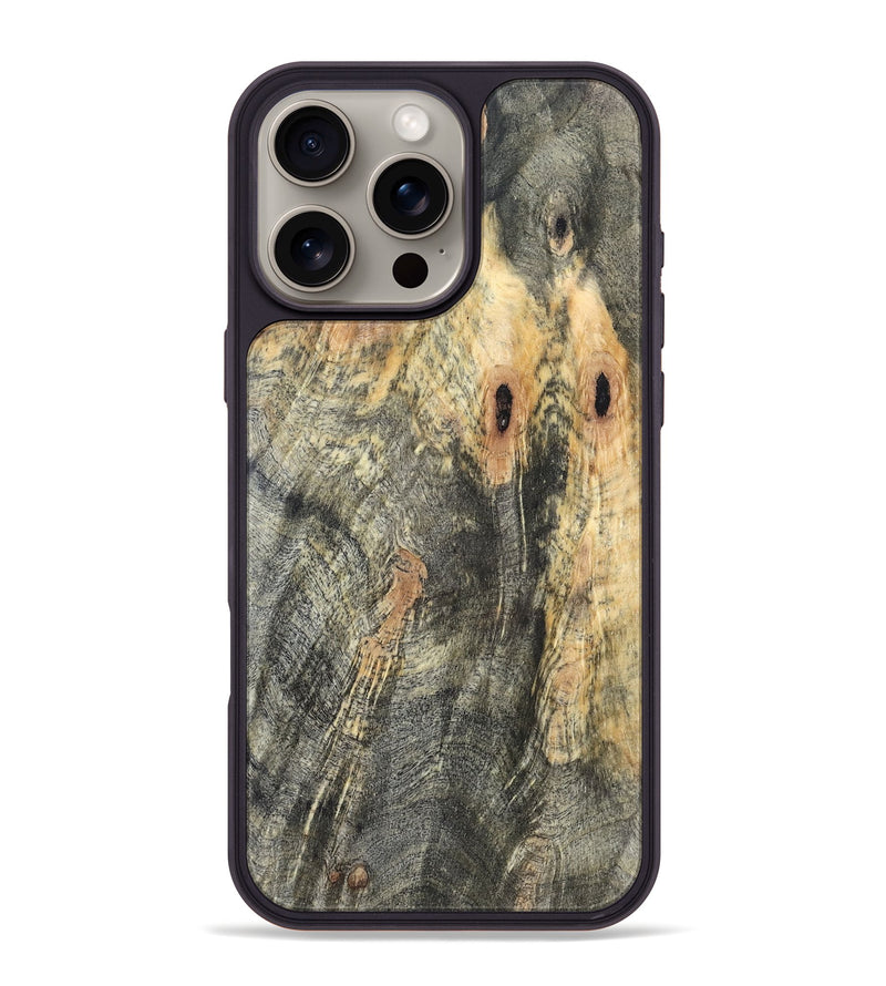 iPhone 16 Pro Max Wood Phone Case - Erykah (Wood Burl, 819415)
