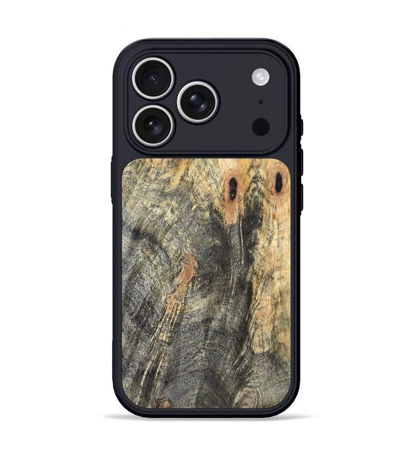 iPhone 17 Pro Wood Phone Case - Erykah (Wood Burl, 819415)