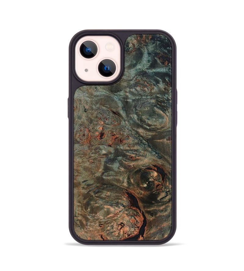 iPhone 14 Wood Phone Case - Mira (Wood Burl, 819416)