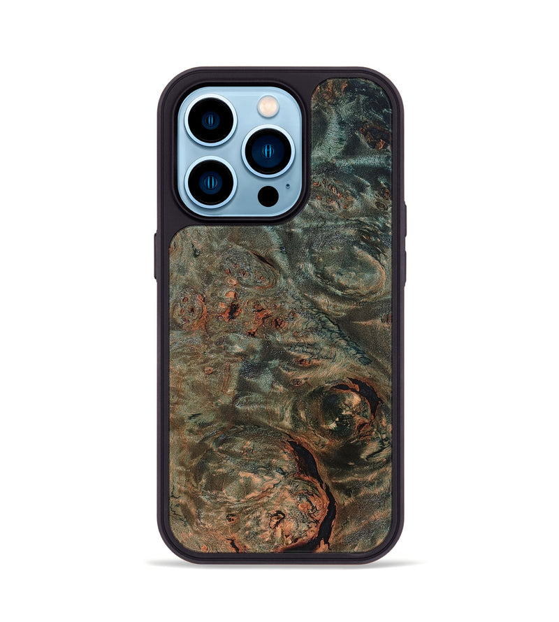 iPhone 14 Pro Wood Phone Case - Mira (Wood Burl, 819416)