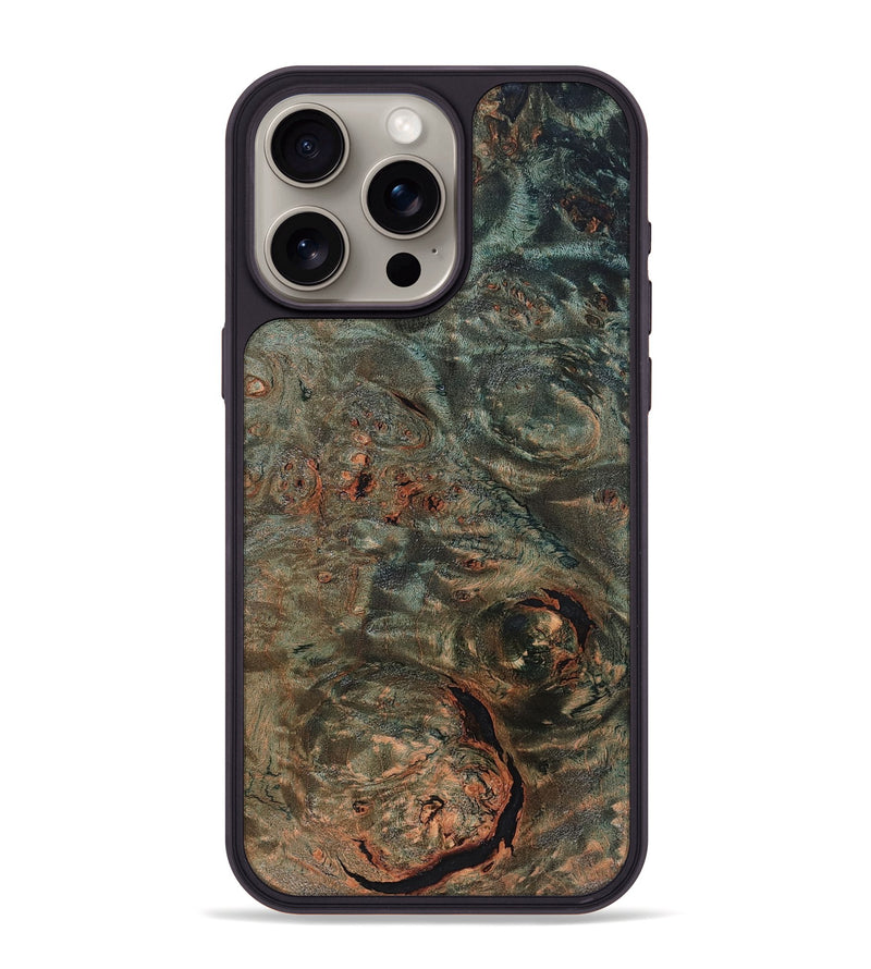 iPhone 15 Pro Max Wood Phone Case - Mira (Wood Burl, 819416)