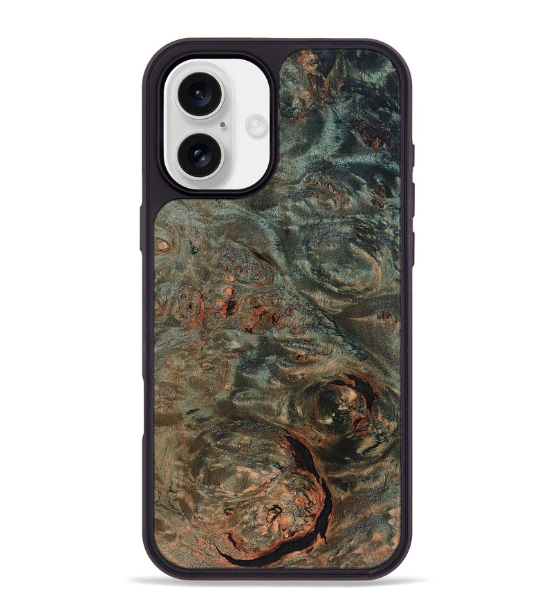 iPhone 16 Plus Wood Phone Case - Mira (Wood Burl, 819416)