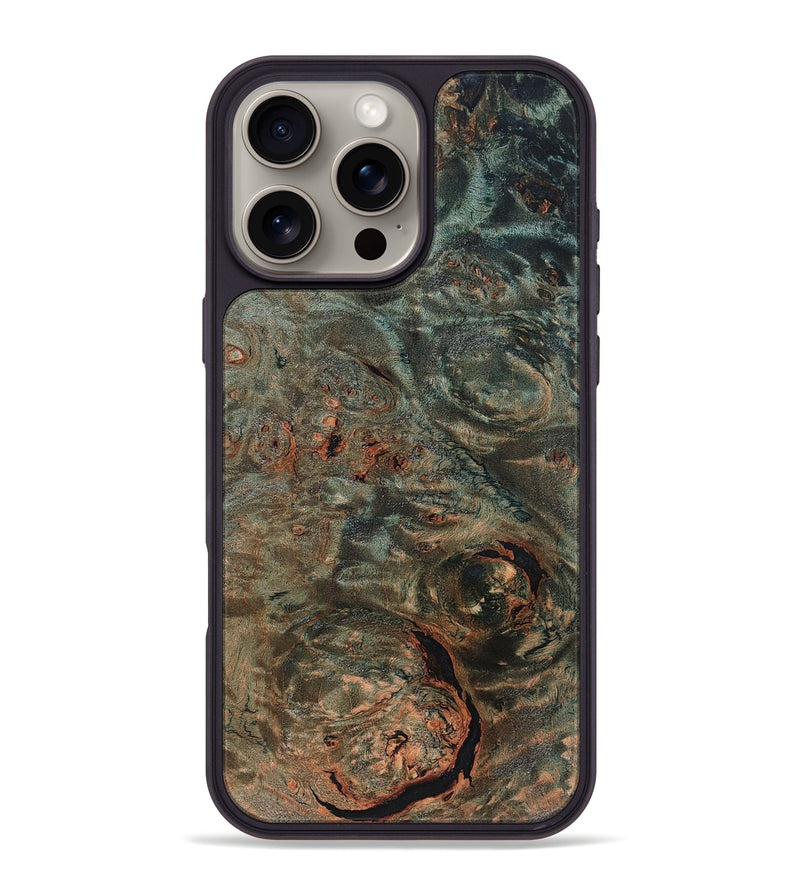 iPhone 16 Pro Max Wood Phone Case - Mira (Wood Burl, 819416)