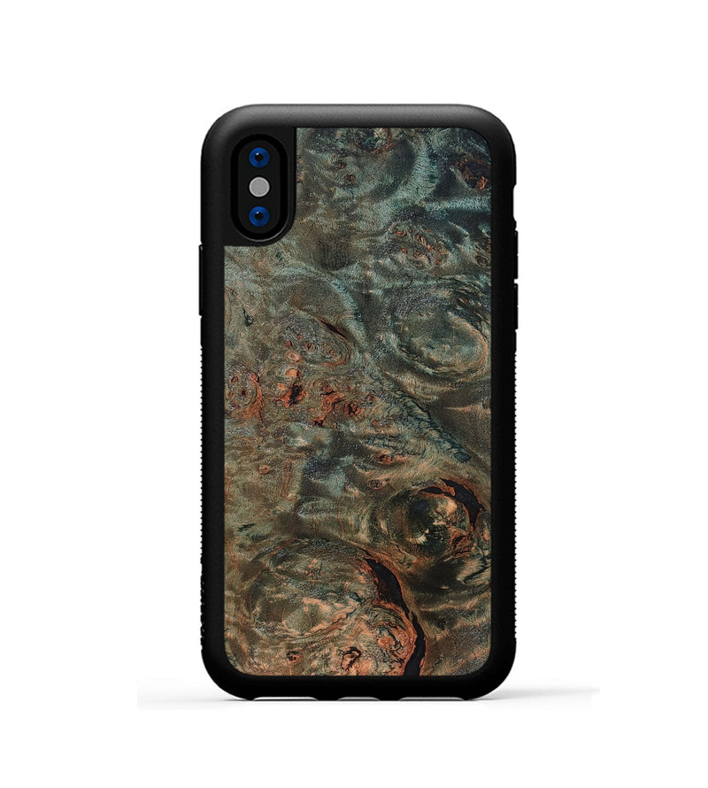 iPhone Xs Wood Phone Case - Mira (Wood Burl, 819416)