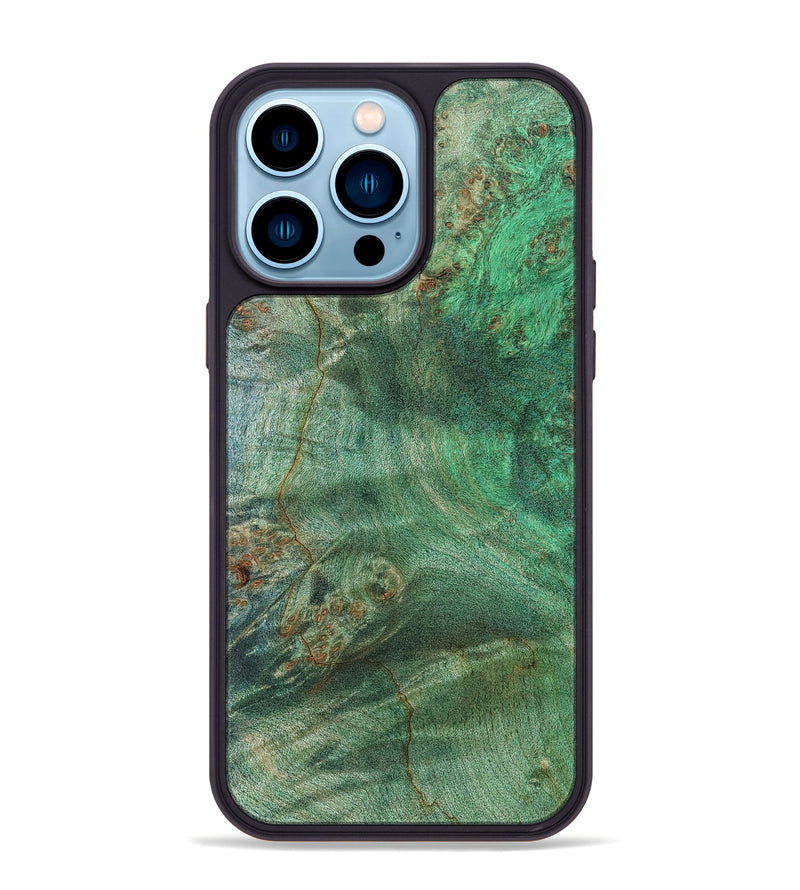 iPhone 14 Pro Max Wood Phone Case - Huxley (Wood Burl, 819417)