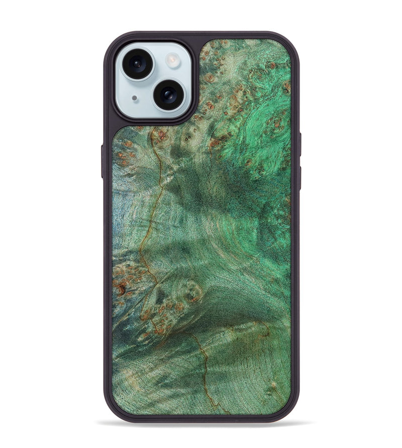 iPhone 15 Plus Wood Phone Case - Huxley (Wood Burl, 819417)