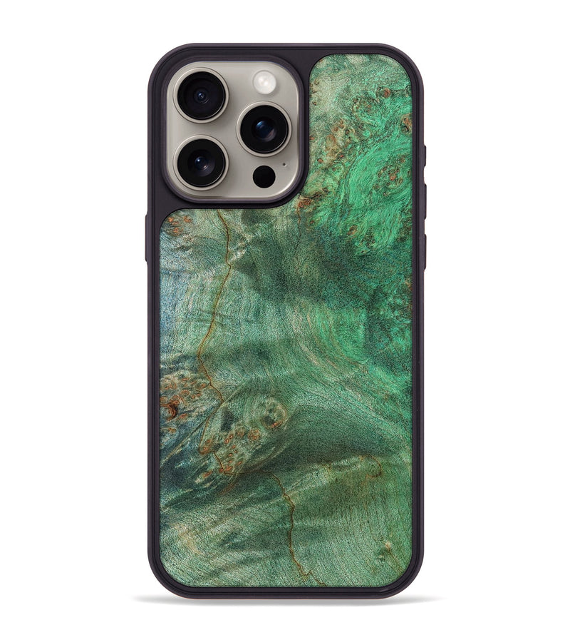 iPhone 15 Pro Max Wood Phone Case - Huxley (Wood Burl, 819417)