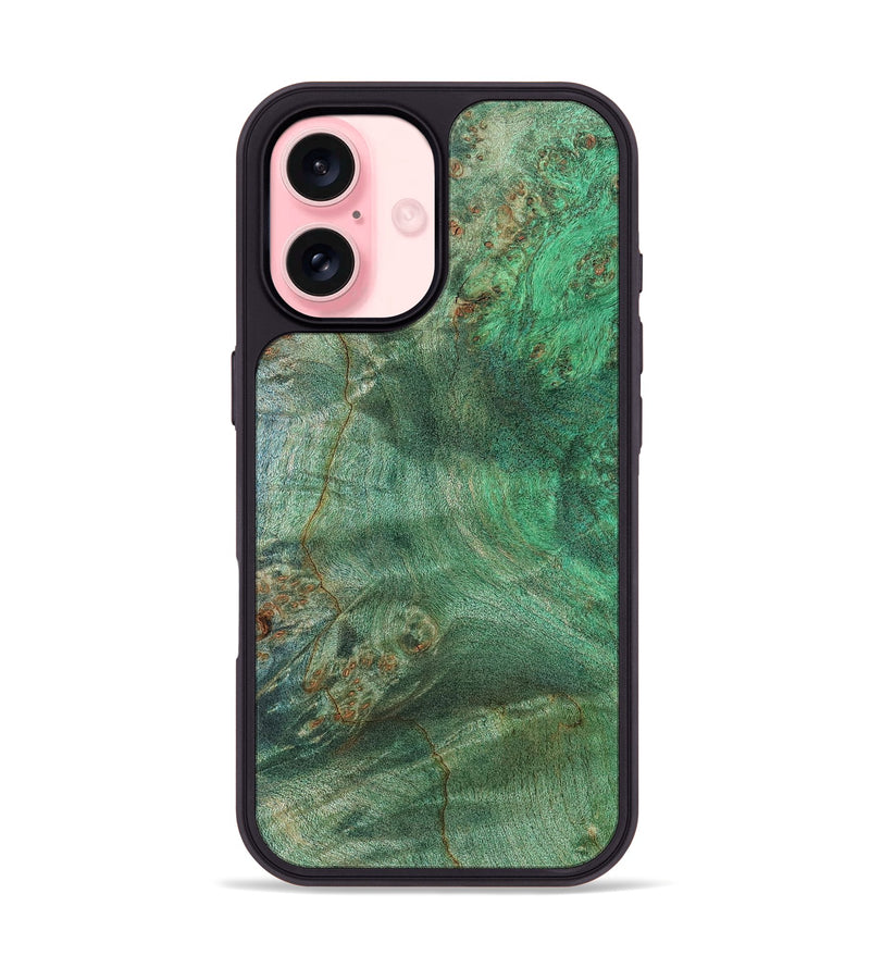 iPhone 16 Wood Phone Case - Huxley (Wood Burl, 819417)