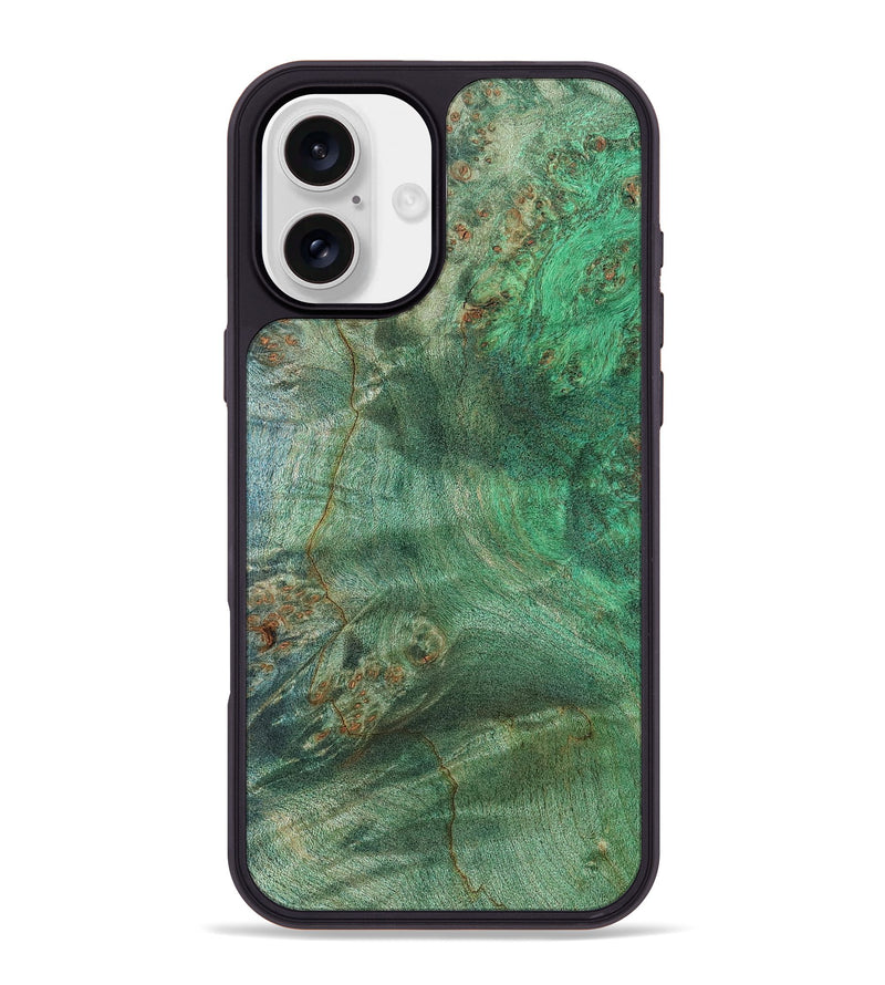 iPhone 16 Plus Wood Phone Case - Huxley (Wood Burl, 819417)