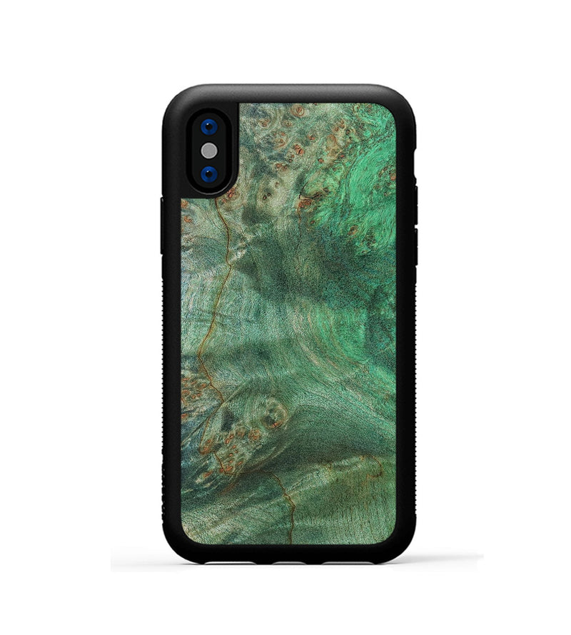 iPhone Xs Wood Phone Case - Huxley (Wood Burl, 819417)