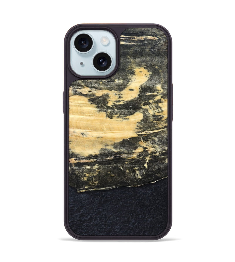 iPhone 15 Wood Phone Case - Ed (Coastal, 819418)