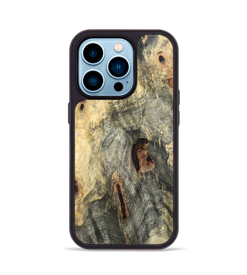 iPhone 14 Pro Wood Phone Case - Chozen (Wood Burl, 819419)