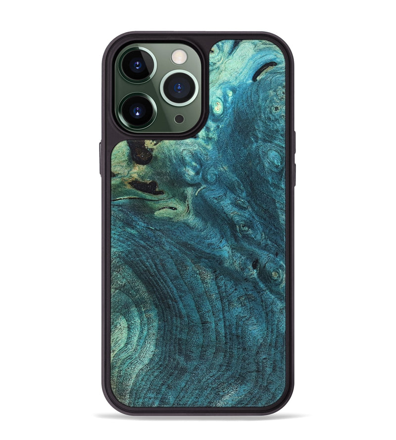 iPhone 13 Pro Max Wood Phone Case - Junious (Wood Burl, 819420)