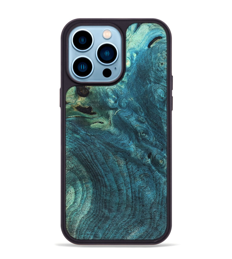 iPhone 14 Pro Max Wood Phone Case - Junious (Wood Burl, 819420)
