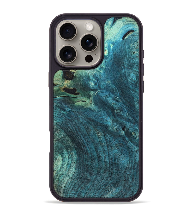 iPhone 16 Pro Max Wood Phone Case - Junious (Wood Burl, 819420)