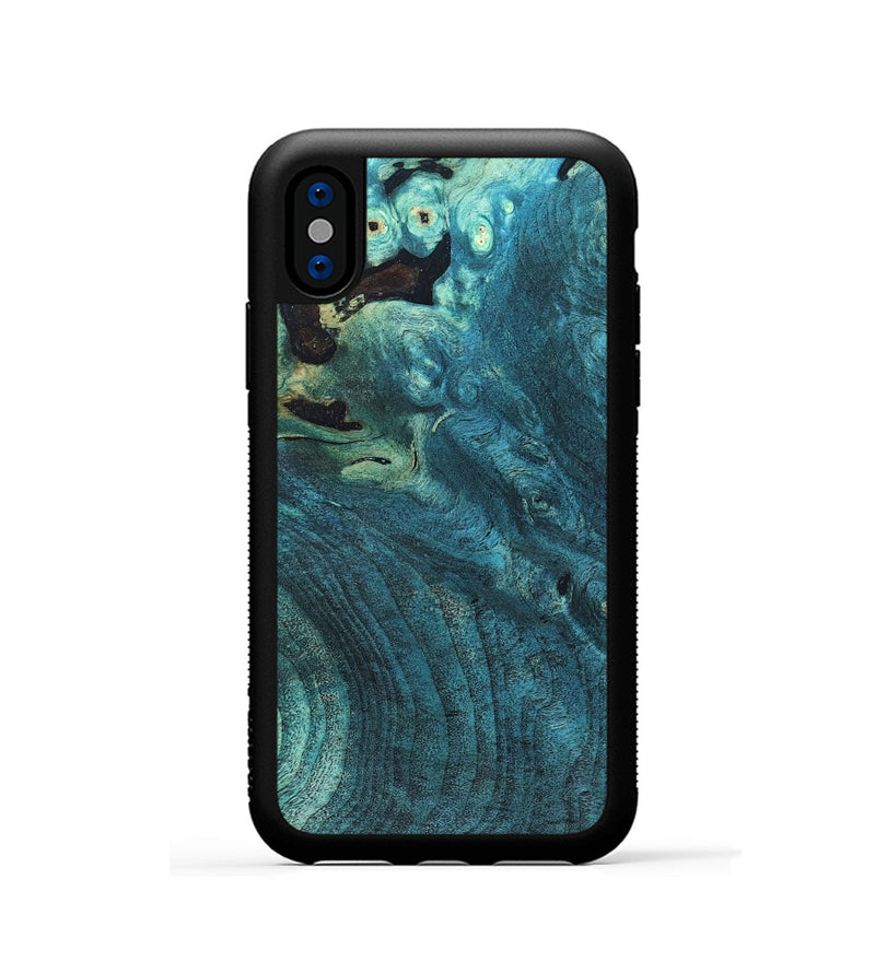 iPhone Xs Wood Phone Case - Junious (Wood Burl, 819420)