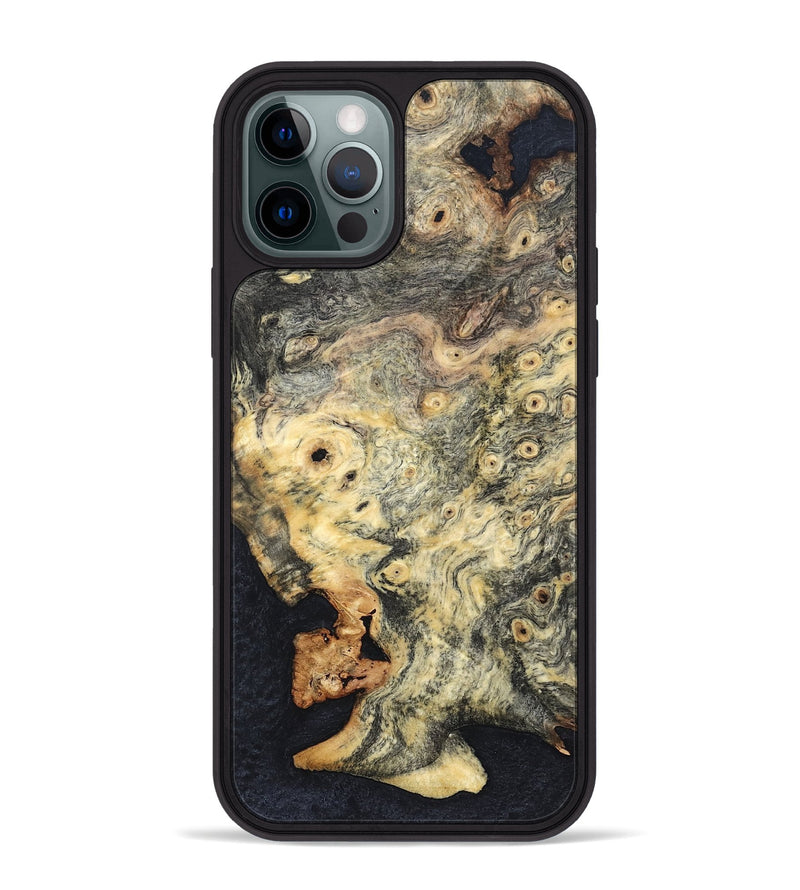 iPhone 12 Pro Max Wood Phone Case - Coretta (Wood Burl, 819421)