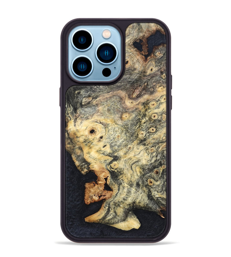 iPhone 14 Pro Max Wood Phone Case - Coretta (Wood Burl, 819421)