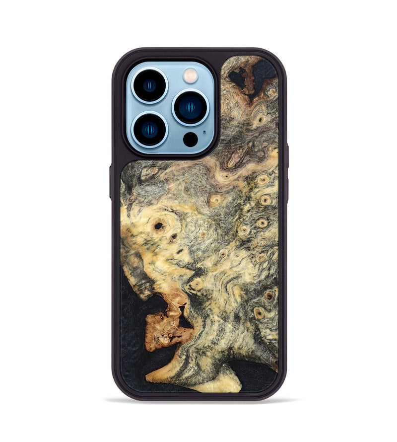 iPhone 14 Pro Wood Phone Case - Coretta (Wood Burl, 819421)