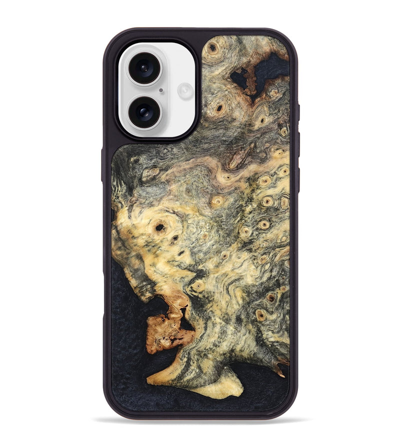 iPhone 16 Plus Wood Phone Case - Coretta (Wood Burl, 819421)