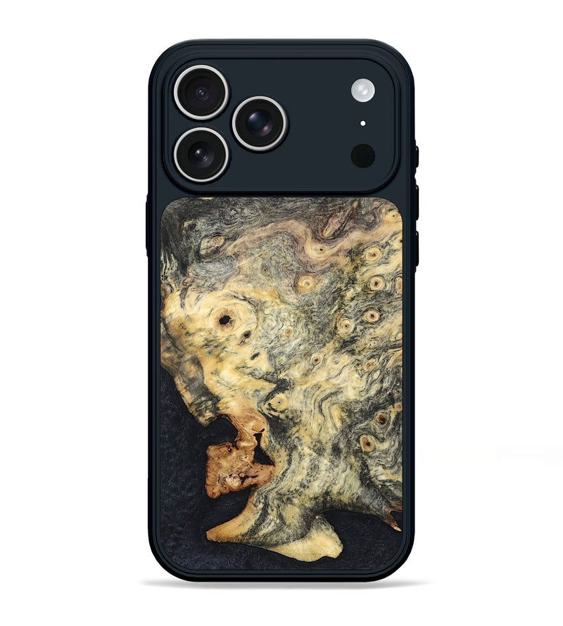 iPhone 17 Pro Max Wood Phone Case - Coretta (Wood Burl, 819421)