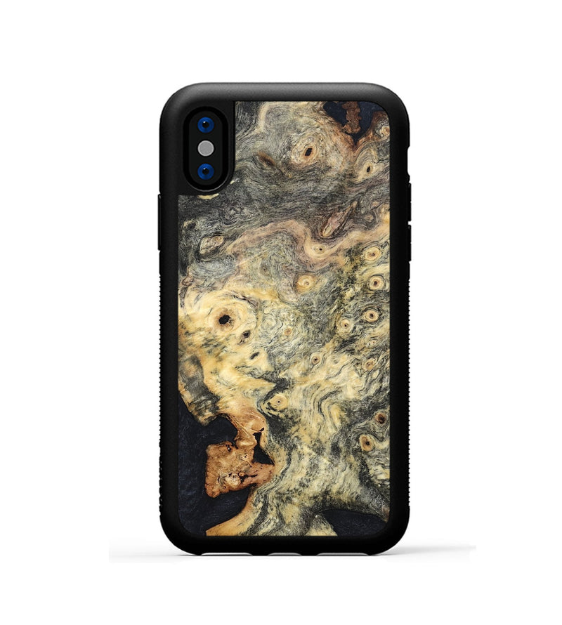 iPhone Xs Wood Phone Case - Coretta (Wood Burl, 819421)