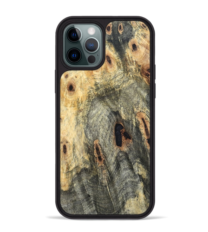 iPhone 12 Pro Max Wood Phone Case - Bobbye (Wood Burl, 819422)