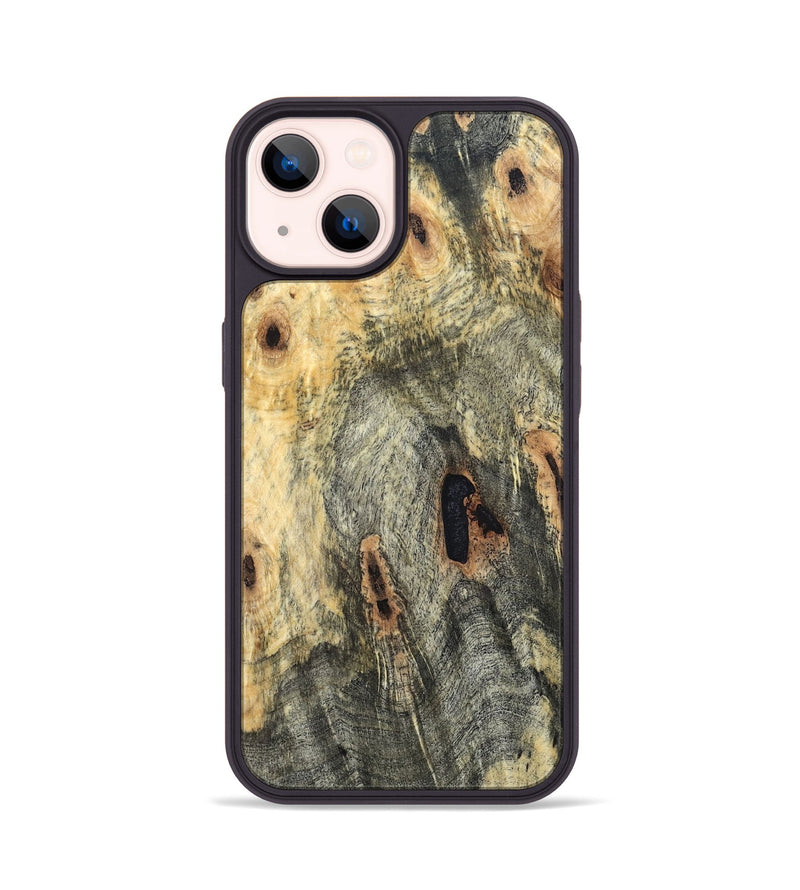 iPhone 14 Wood Phone Case - Bobbye (Wood Burl, 819422)