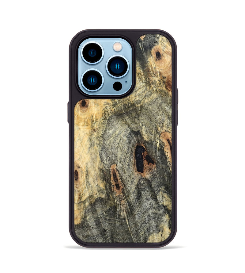 iPhone 14 Pro Wood Phone Case - Bobbye (Wood Burl, 819422)