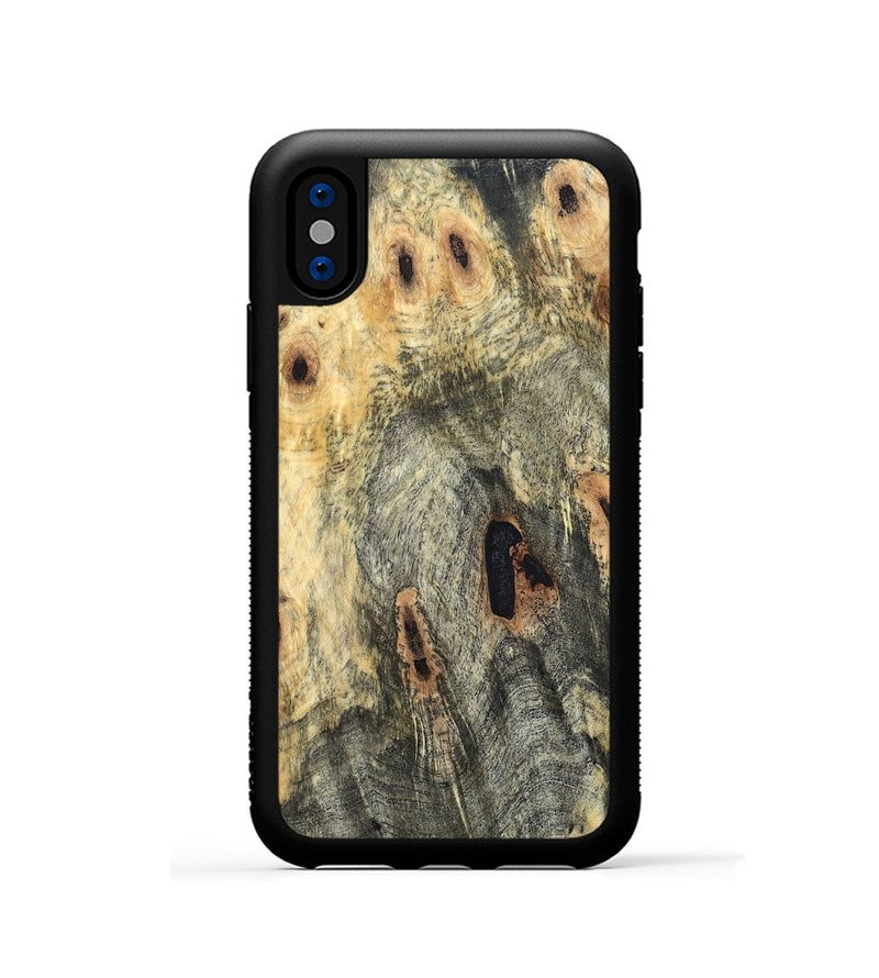 iPhone Xs Wood Phone Case - Bobbye (Wood Burl, 819422)