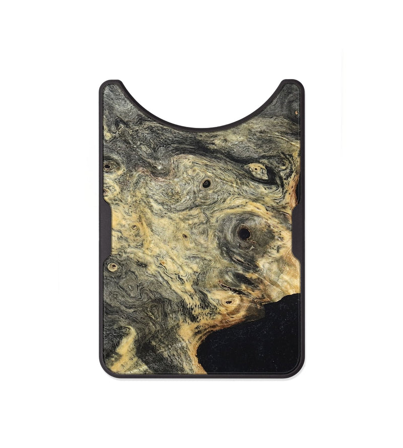 Alloy Wood Wallet - Rickey (Wood Burl, 819424)