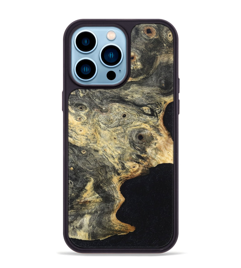 iPhone 14 Pro Max Wood Phone Case - Rickey (Wood Burl, 819424)