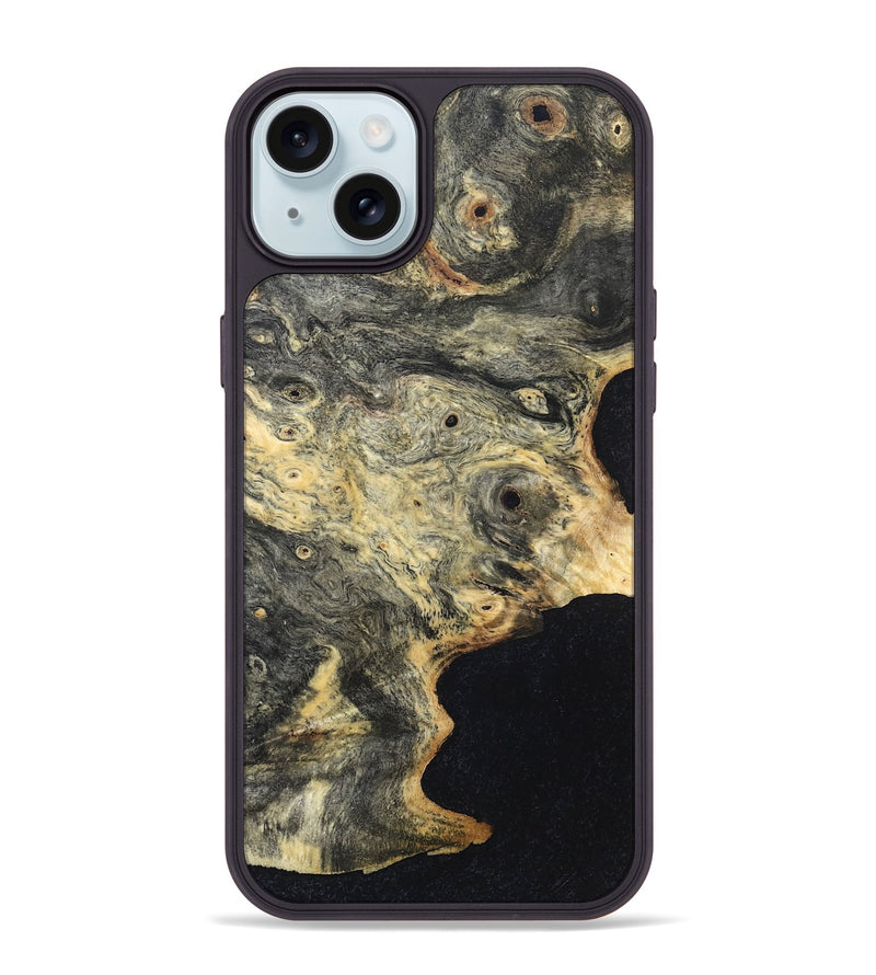 iPhone 15 Plus Wood Phone Case - Rickey (Wood Burl, 819424)