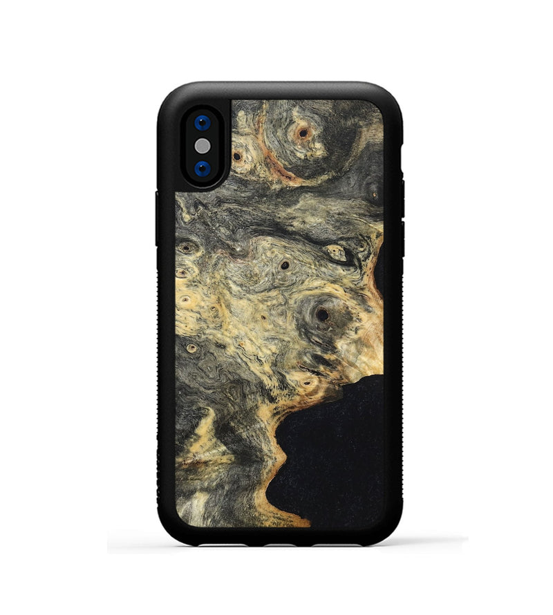 iPhone Xs Wood Phone Case - Rickey (Wood Burl, 819424)