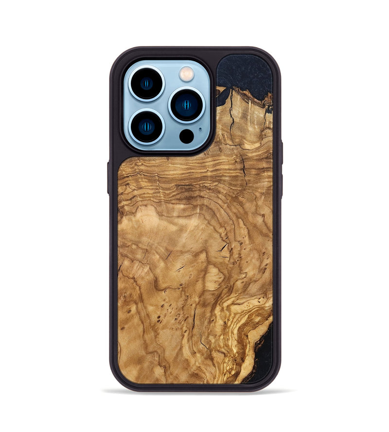 iPhone 14 Pro Wood Phone Case - Harley (Wood Burl, 819425)
