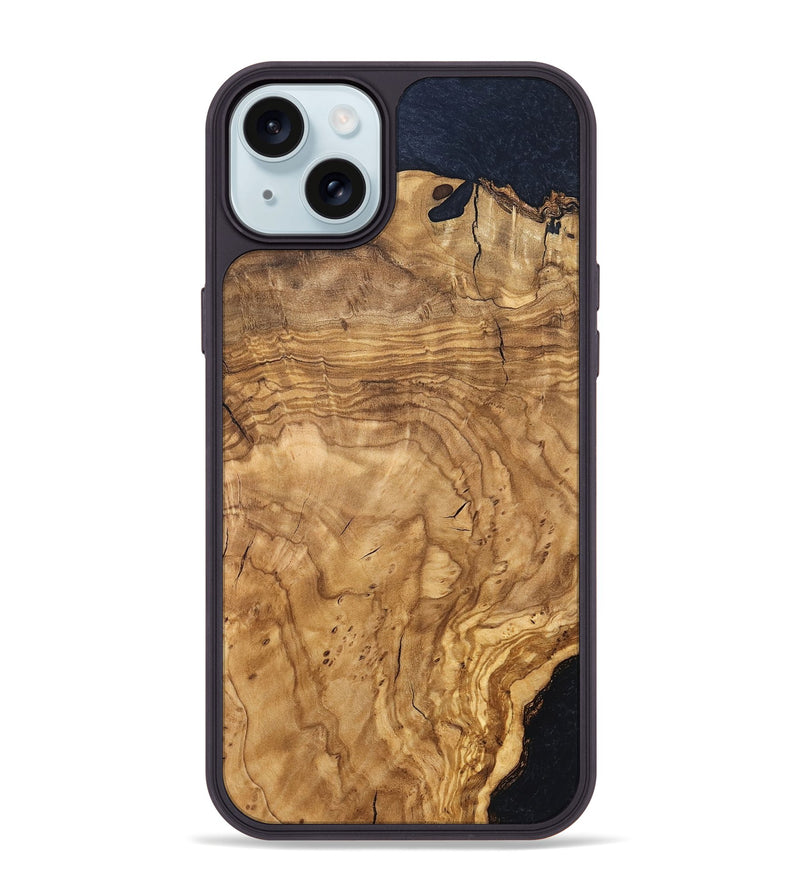 iPhone 15 Plus Wood Phone Case - Harley (Wood Burl, 819425)