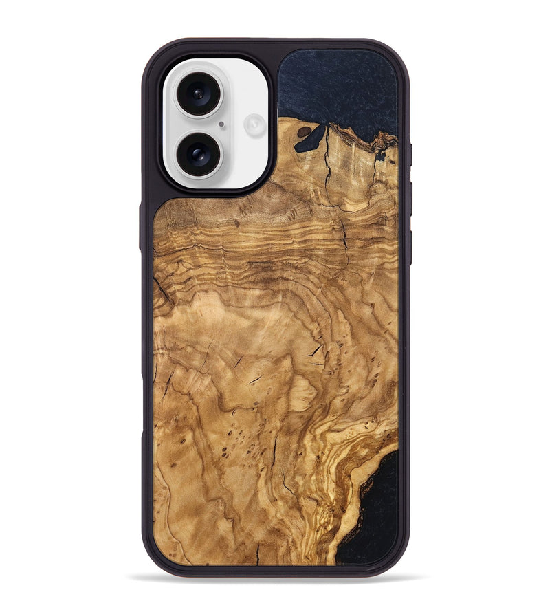 iPhone 16 Plus Wood Phone Case - Harley (Wood Burl, 819425)