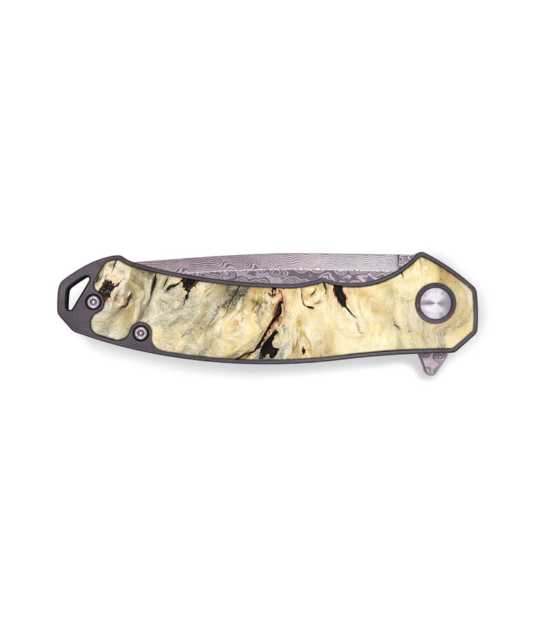 EDC Wood Pocket Knife - Angelia (Wood Burl, 819426)