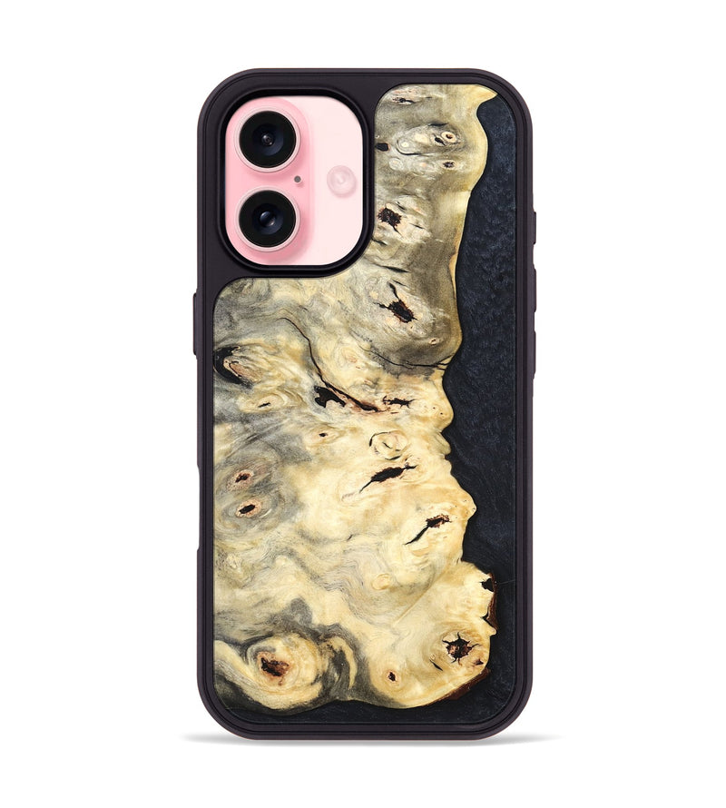 iPhone 16 Wood Phone Case - Angelia (Wood Burl, 819426)