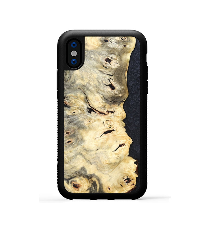 iPhone Xs Wood Phone Case - Angelia (Wood Burl, 819426)