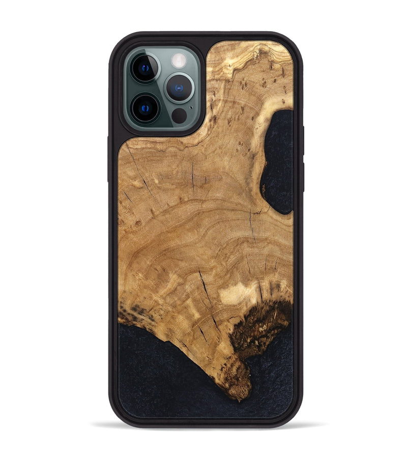 iPhone 12 Pro Max Wood Phone Case - Samara (Wood Burl, 819427)