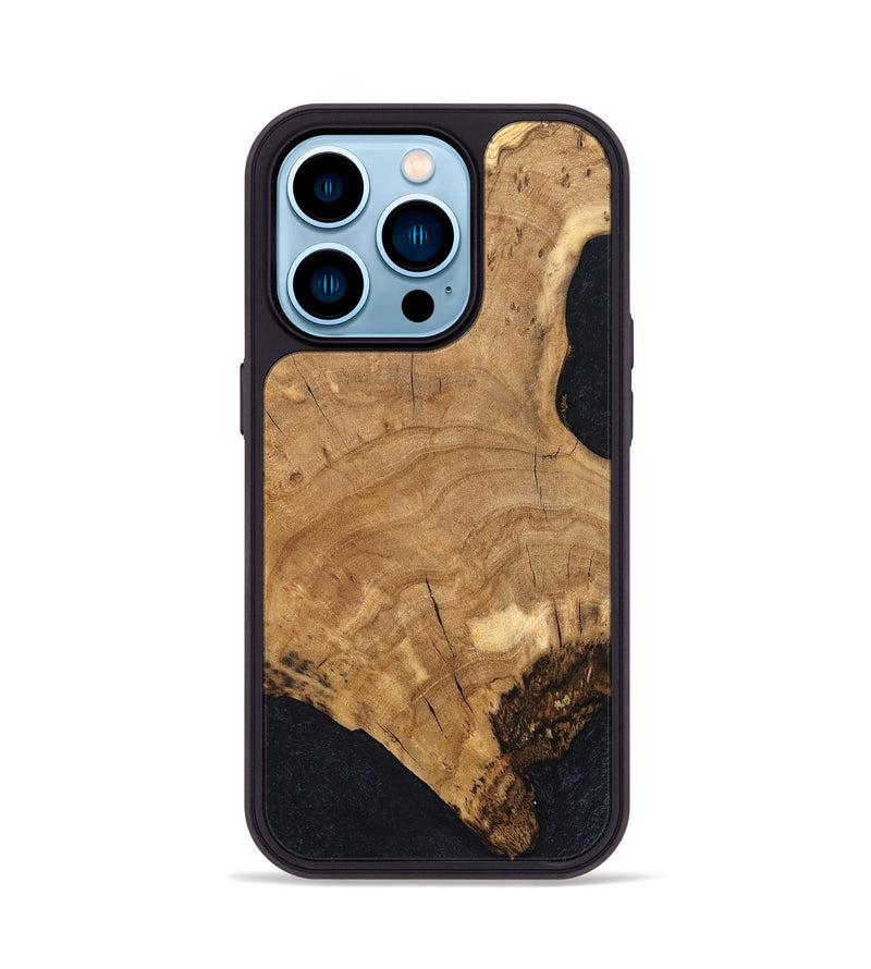 iPhone 14 Pro Wood Phone Case - Samara (Wood Burl, 819427)