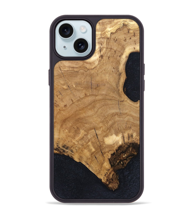 iPhone 15 Plus Wood Phone Case - Samara (Wood Burl, 819427)