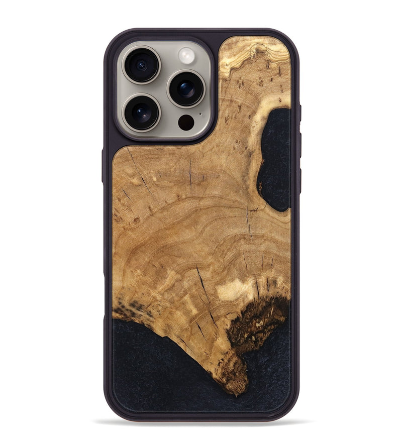 iPhone 16 Pro Max Wood Phone Case - Samara (Wood Burl, 819427)