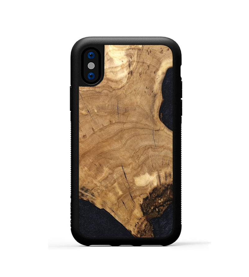 iPhone Xs Wood Phone Case - Samara (Wood Burl, 819427)