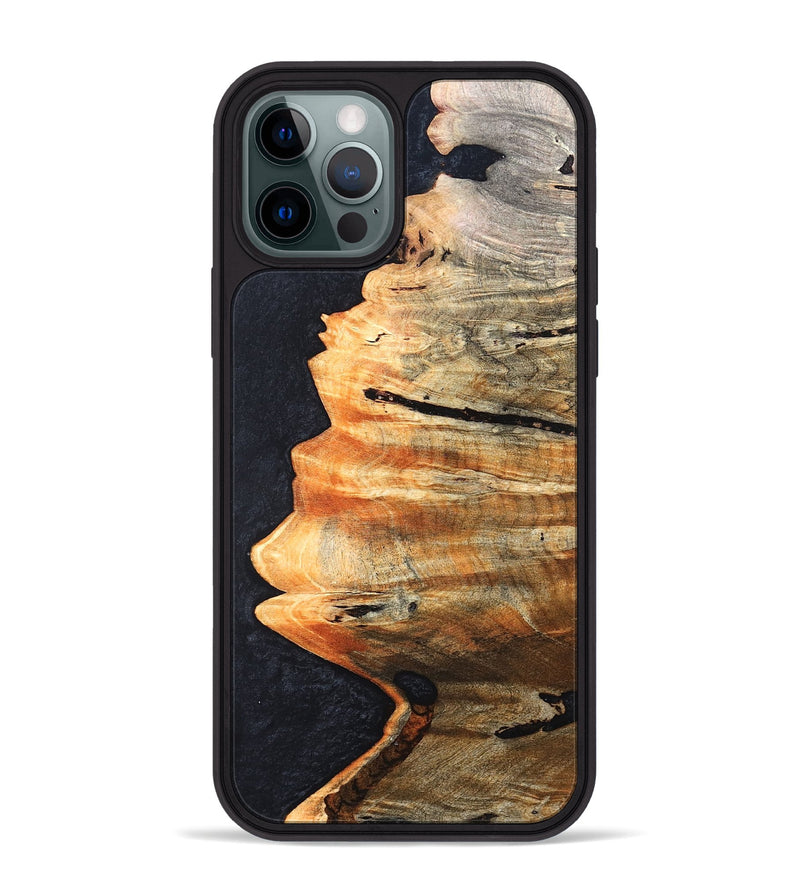 iPhone 12 Pro Max Wood Phone Case - Lynne (Wood Burl, 819428)