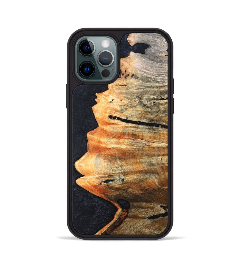 iPhone 12 Pro Wood Phone Case - Lynne (Wood Burl, 819428)