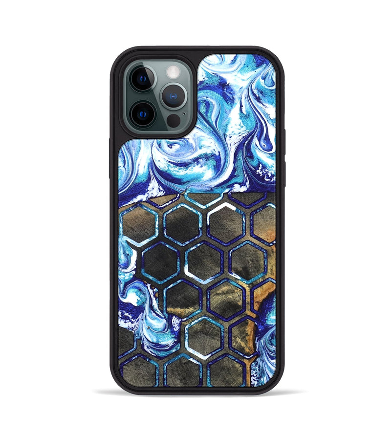 iPhone 12 Pro Wood Phone Case - Tera (Pattern, 819436)
