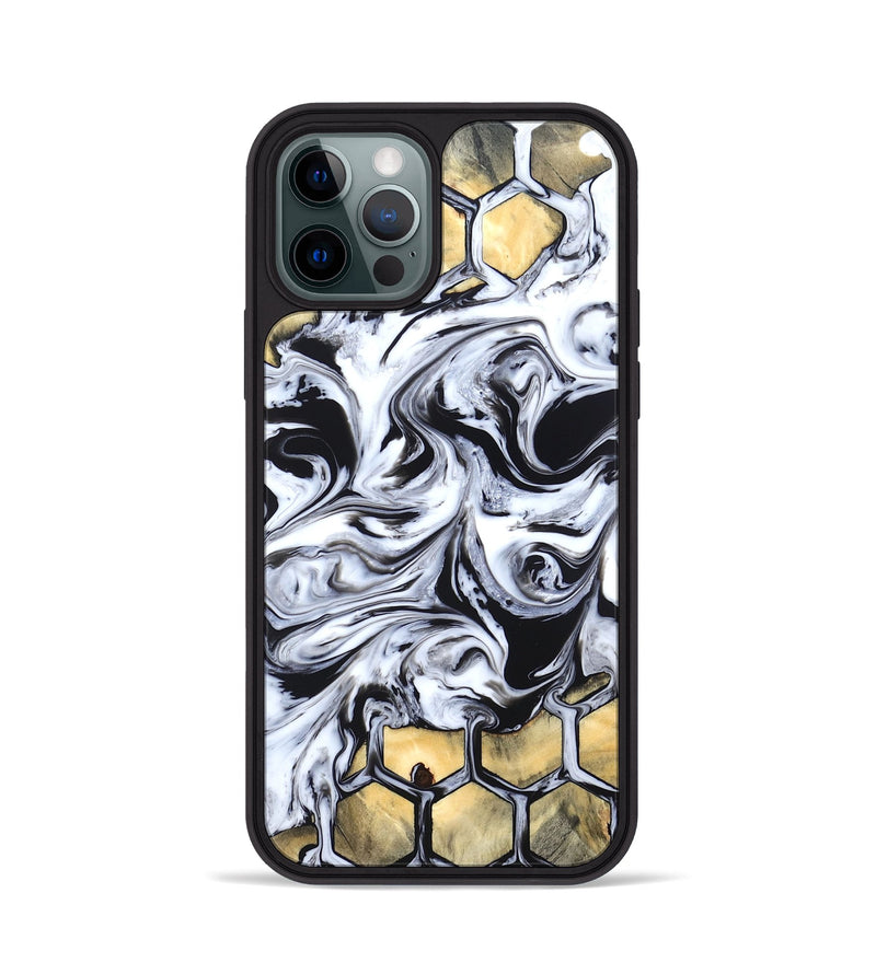 iPhone 12 Pro Wood Phone Case - Kaya (Pattern, 819438)