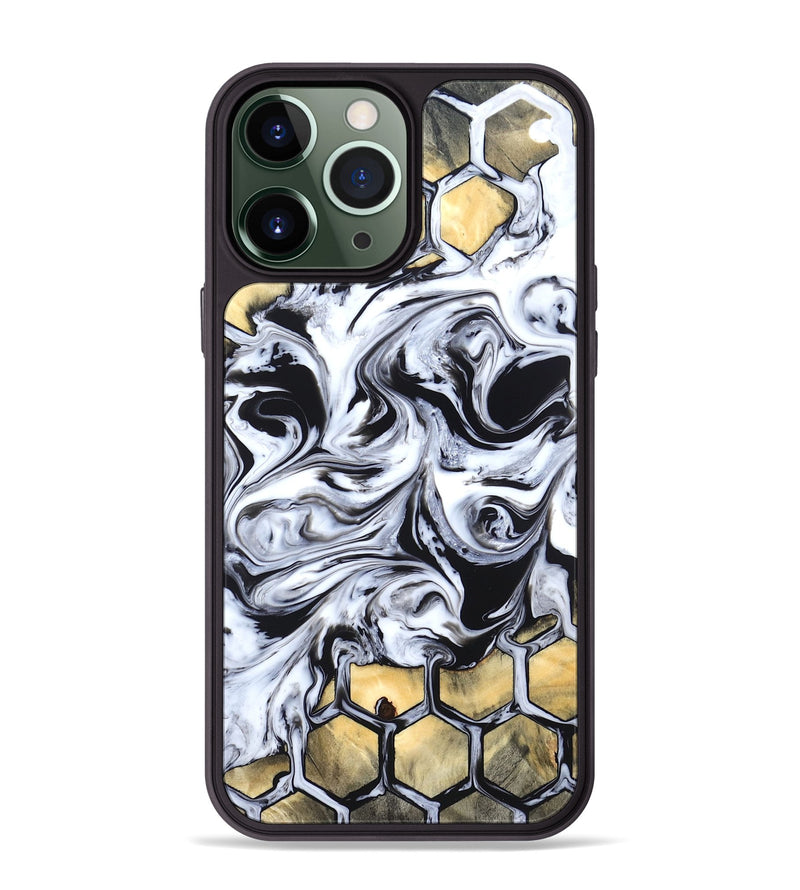 iPhone 13 Pro Max Wood Phone Case - Kaya (Pattern, 819438)